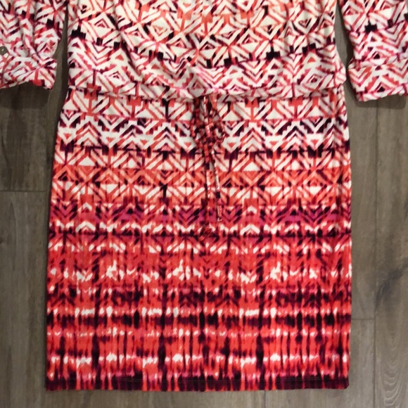 Like new! - LONDON TIMES Boatneck Dress w/Stretch - Picture 8 of 8